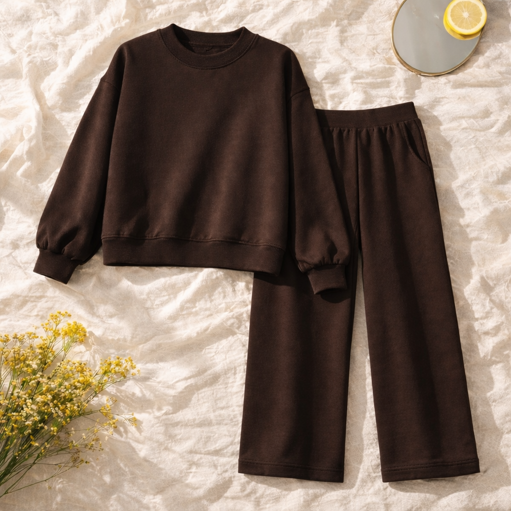 Ensemble sweat et pantalon large