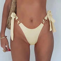 Bas de maillot de bain FERNANDINA détails noués ajustable - MILESI